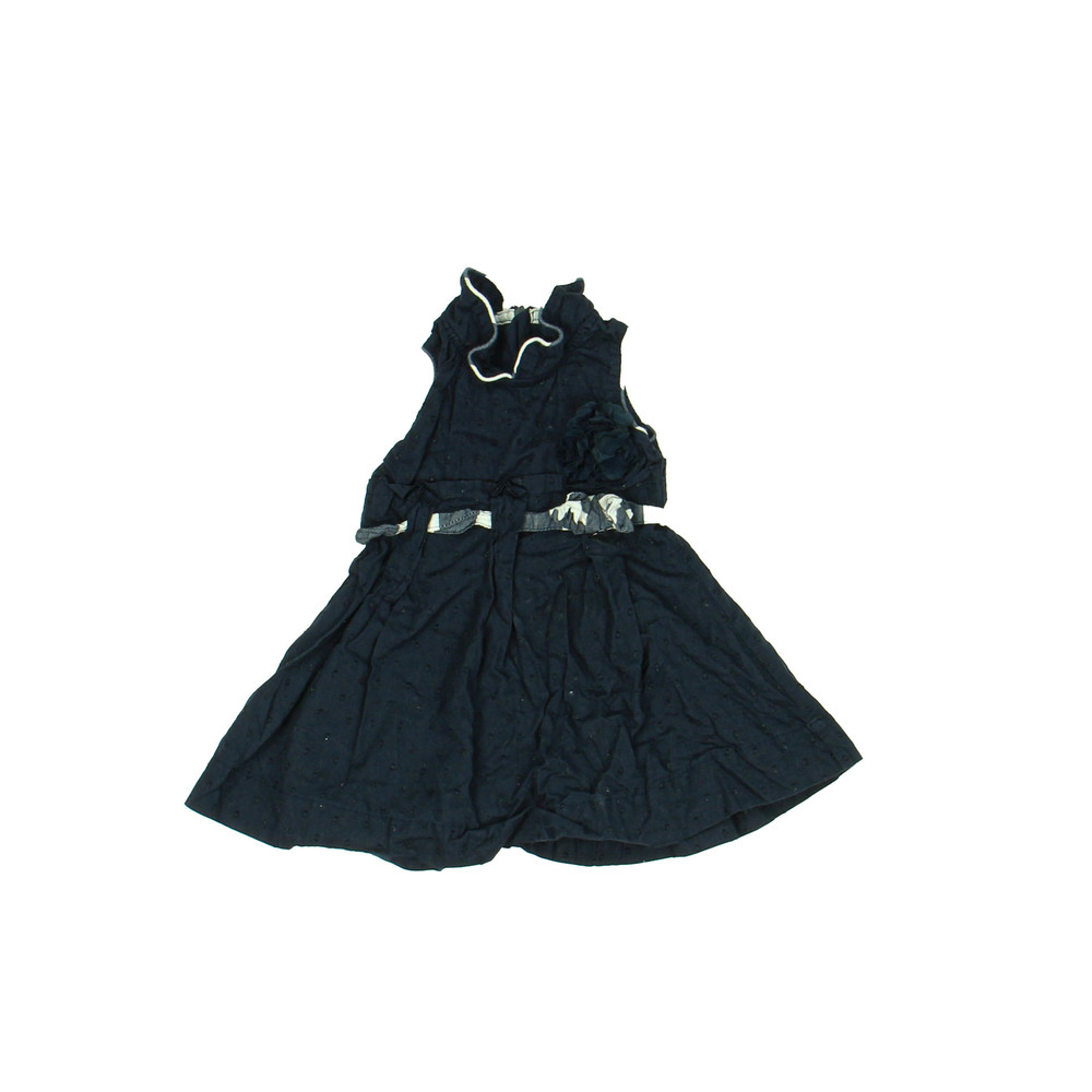 Milon Girls Navy Dress size: 6 Months